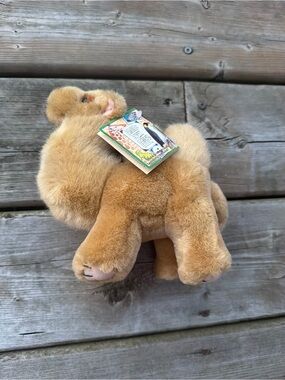 Vintage 1994 K&M International Camel Plush 7" Two Hump Stuffed Animal w Tags